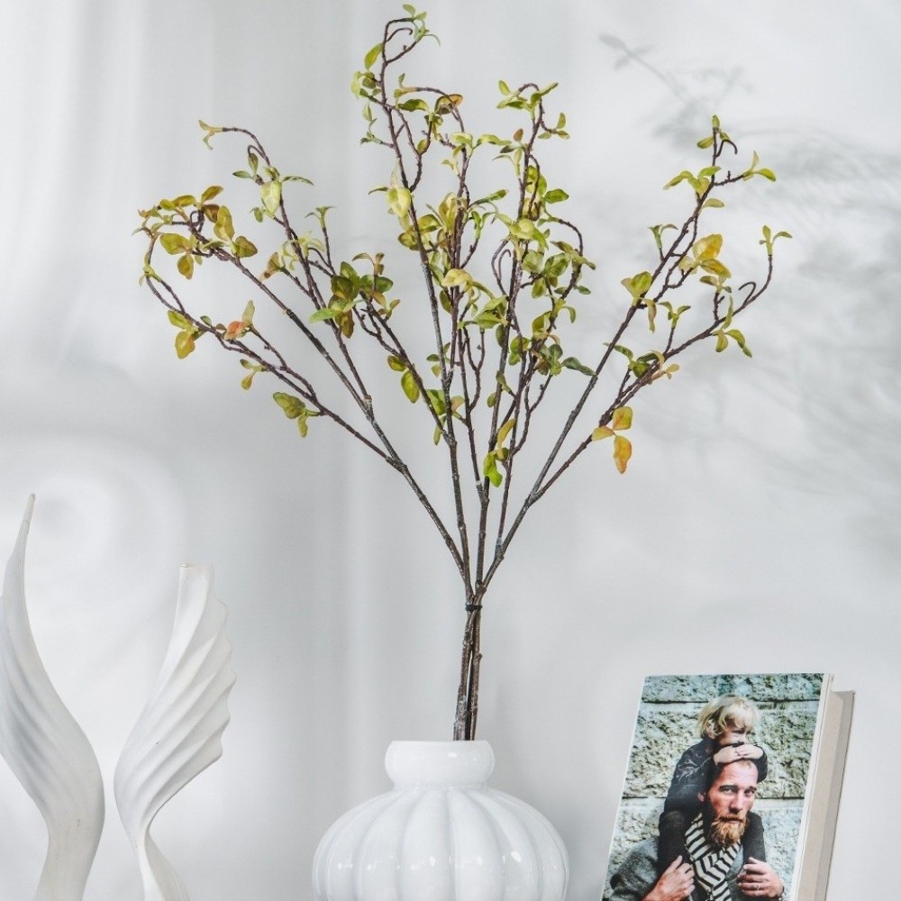 Branch Curly Willow - Real Touch Kunstmatige Wilgenhouten Vaasvulling Kunststof