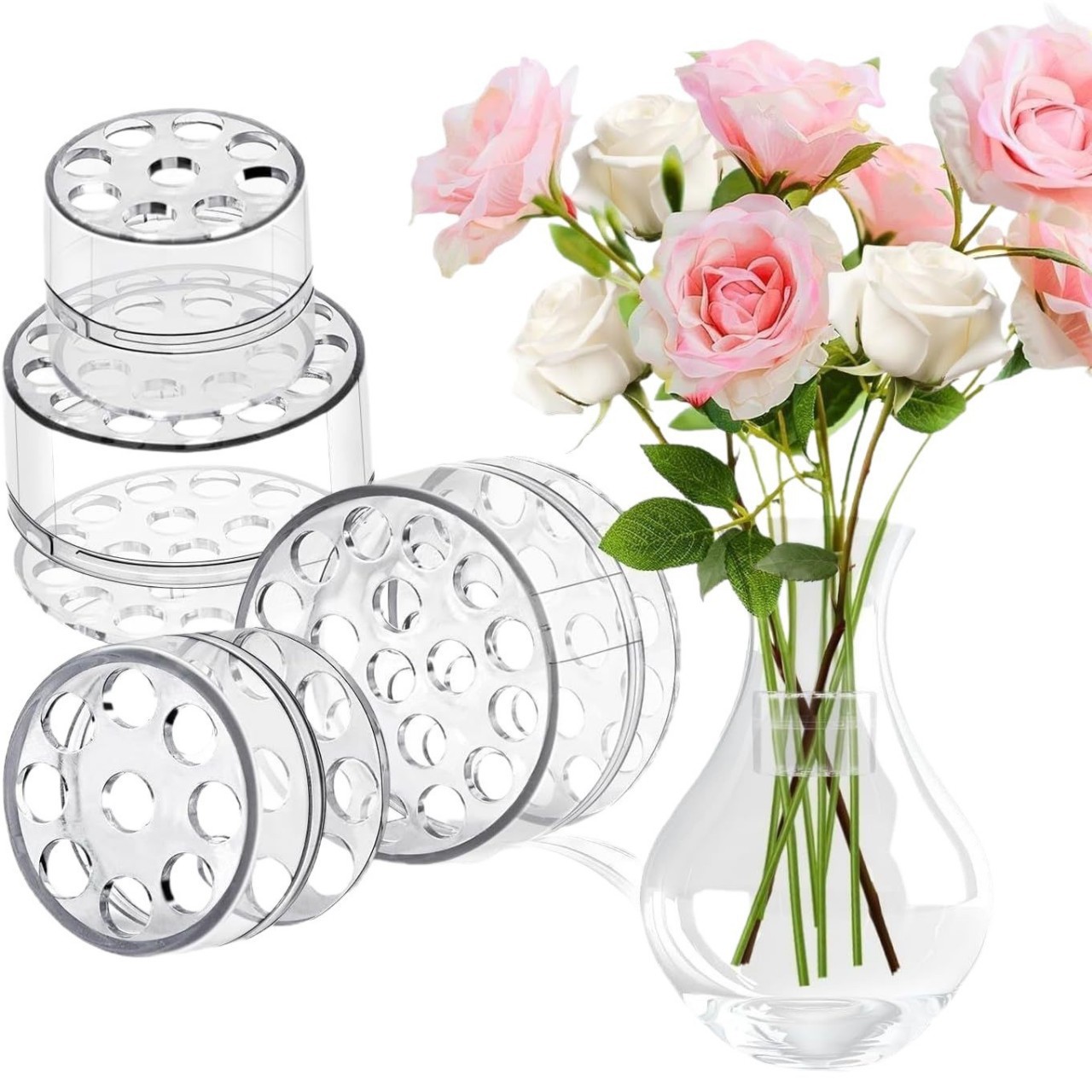 Supply For Florist - Spiral Ikebana stengelhouder voor bloemen, spiraalhouder