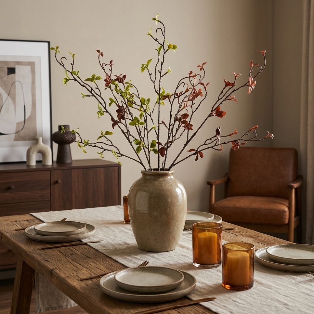 Branch Curly Willow - Real Touch Kunstmatige Wilg Dodehout Krullend