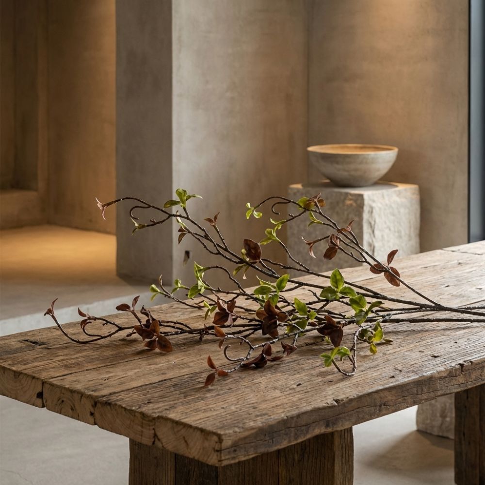 Branch Curly Willow - Real Touch Kunstmatige Wilg Dodehout Vaasvulling