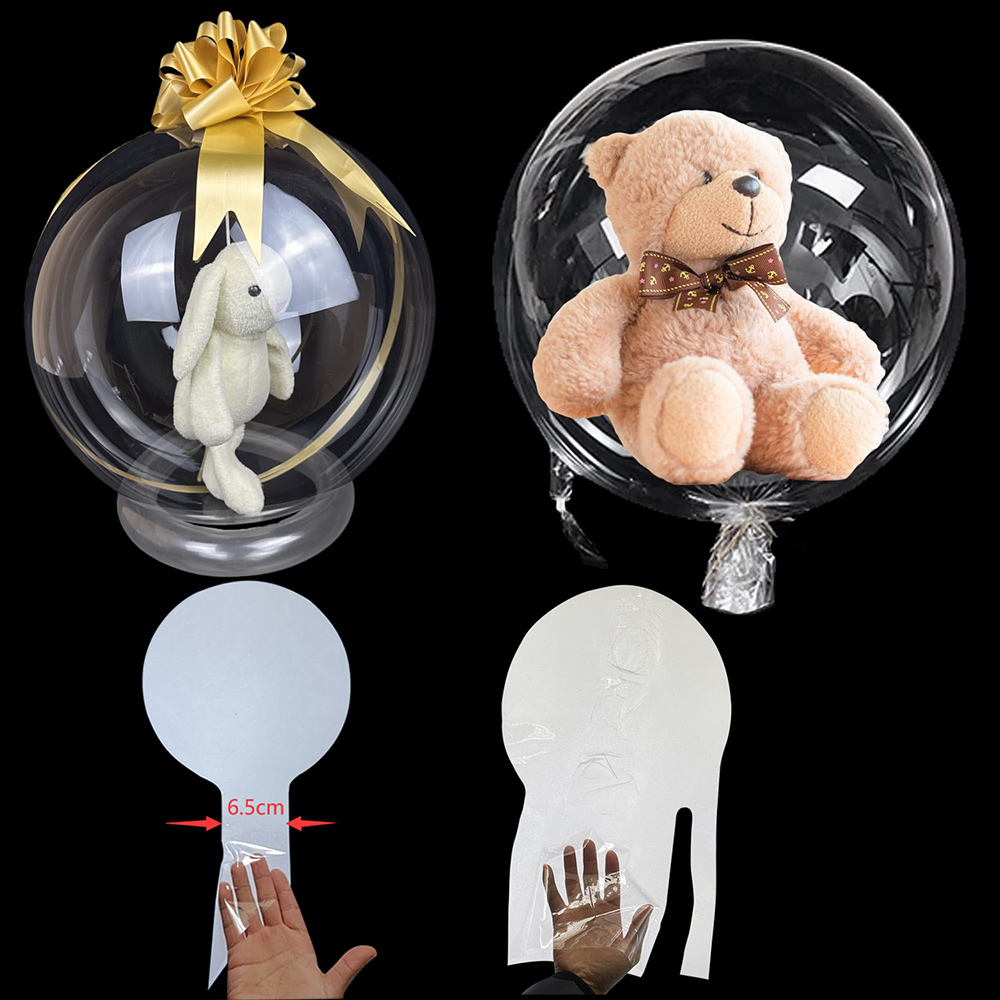 Cellophane Wrap Clear - Transparante ballonvulling grote extra brede mond
