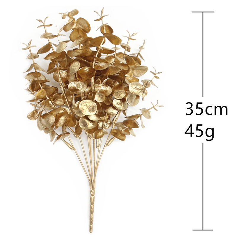 Kunstbloem Gouden Zilveren Nep - Dried Flower Bunch recensie en prijs