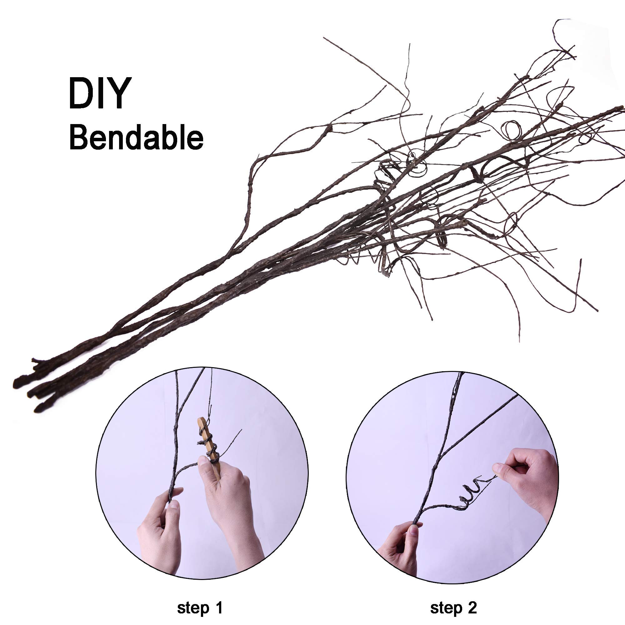 FeiLix 10 stuks gedroogde kuns - Branch Curly Willow recensie en prijs