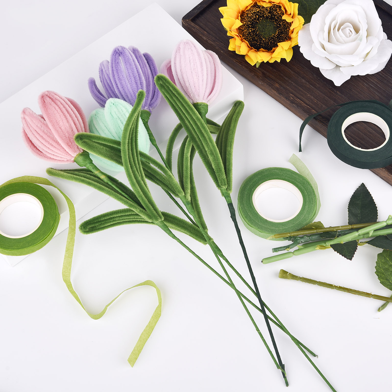 30 yards Bloemen Stem Tape Cor - Supply For Florist recensie en prijs