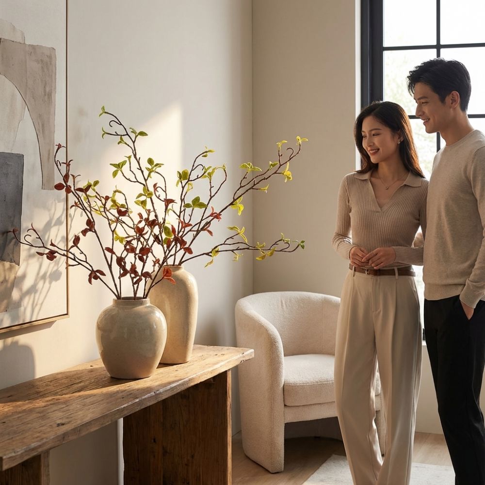 Real Touch Kunstmatige Wilgenh - Branch Curly Willow recensie en prijs