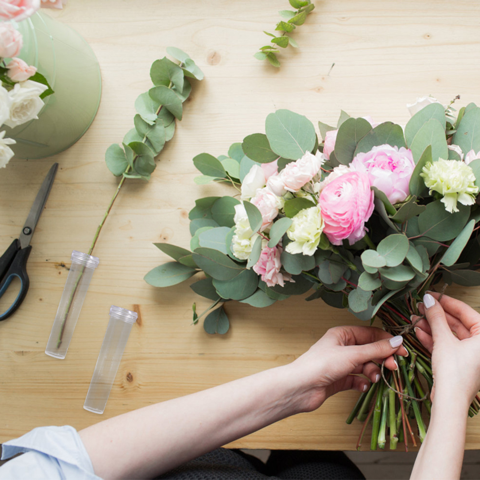 50 stuks bloembuisjes, plastic - Supply For Florist recensie en prijs