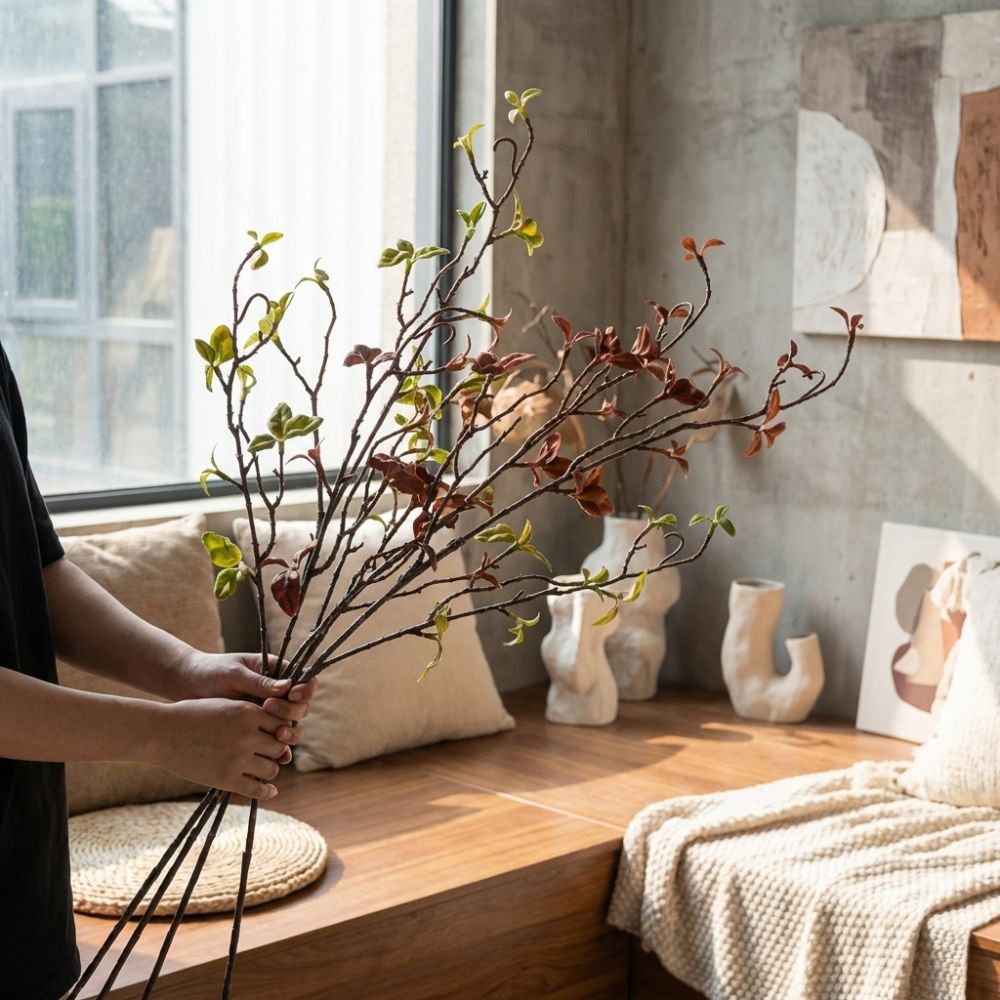 Real Touch Kunstmatige wilgent - Branch Curly Willow recensie en prijs