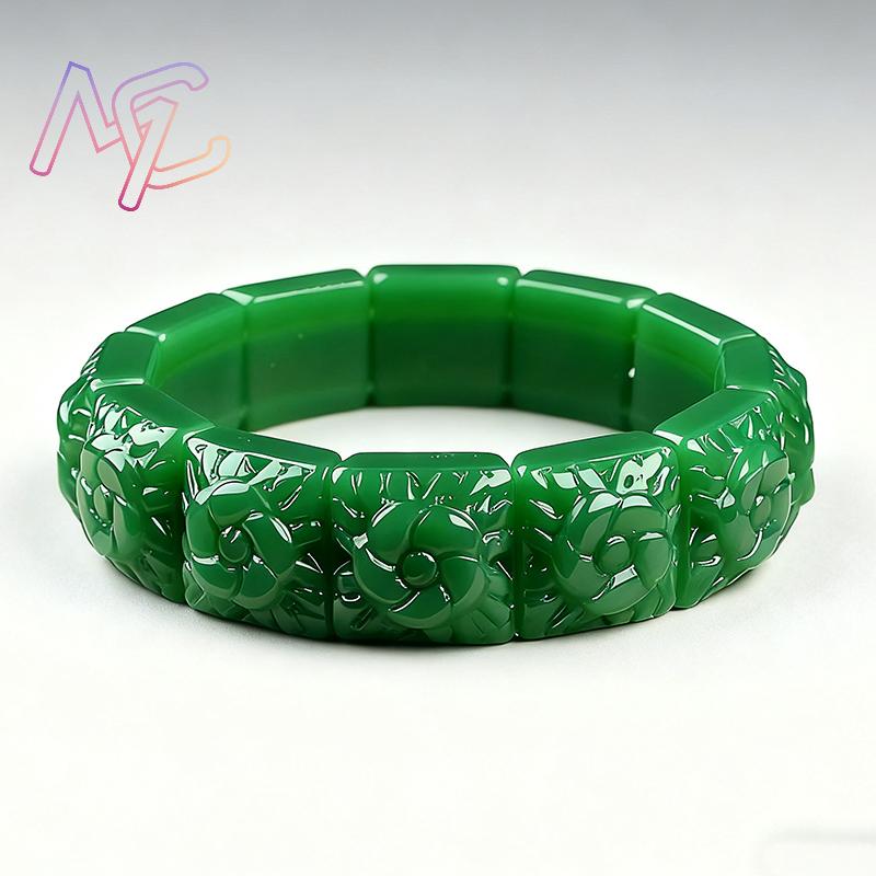 Echte Jade Bloem Armband Desig - Florist Supplies recensie en prijs