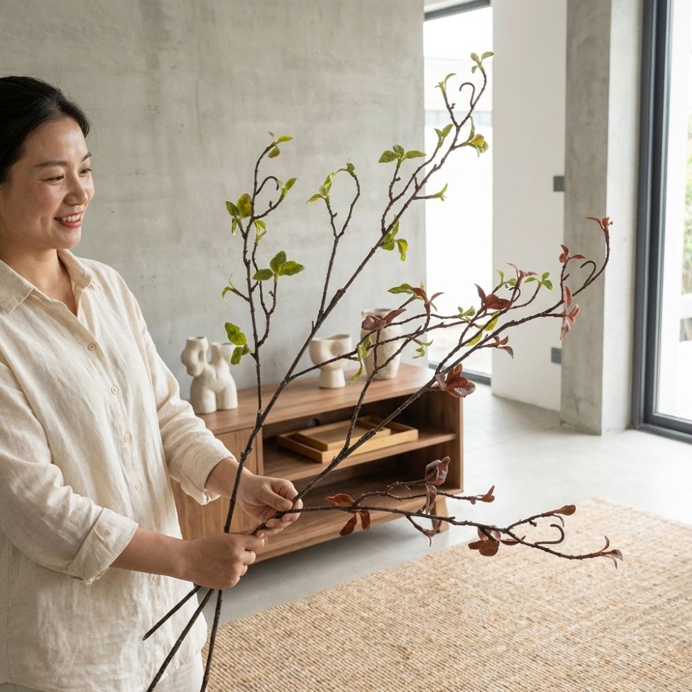 Real Touch Kunstmatige Wilg Do - Branch Curly Willow recensie en prijs