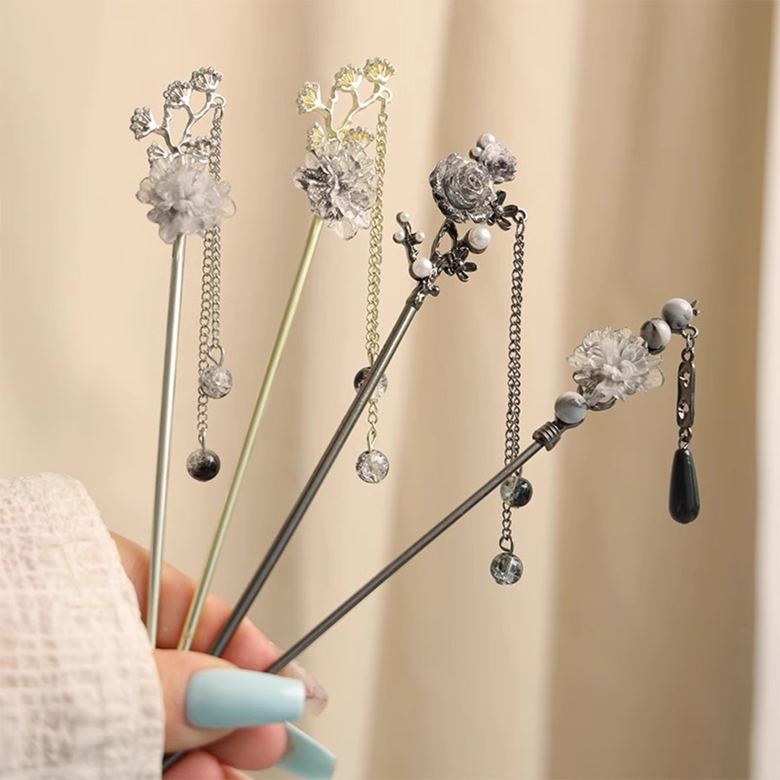 Elegante bloem haarstokjes vor - Florist Supplies recensie en prijs