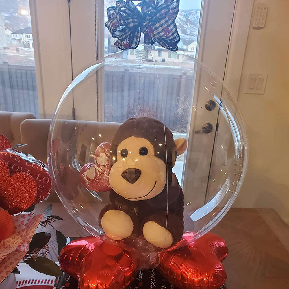 Transparante ballonvulling gro - Cellophane Wrap Clear recensie en prijs