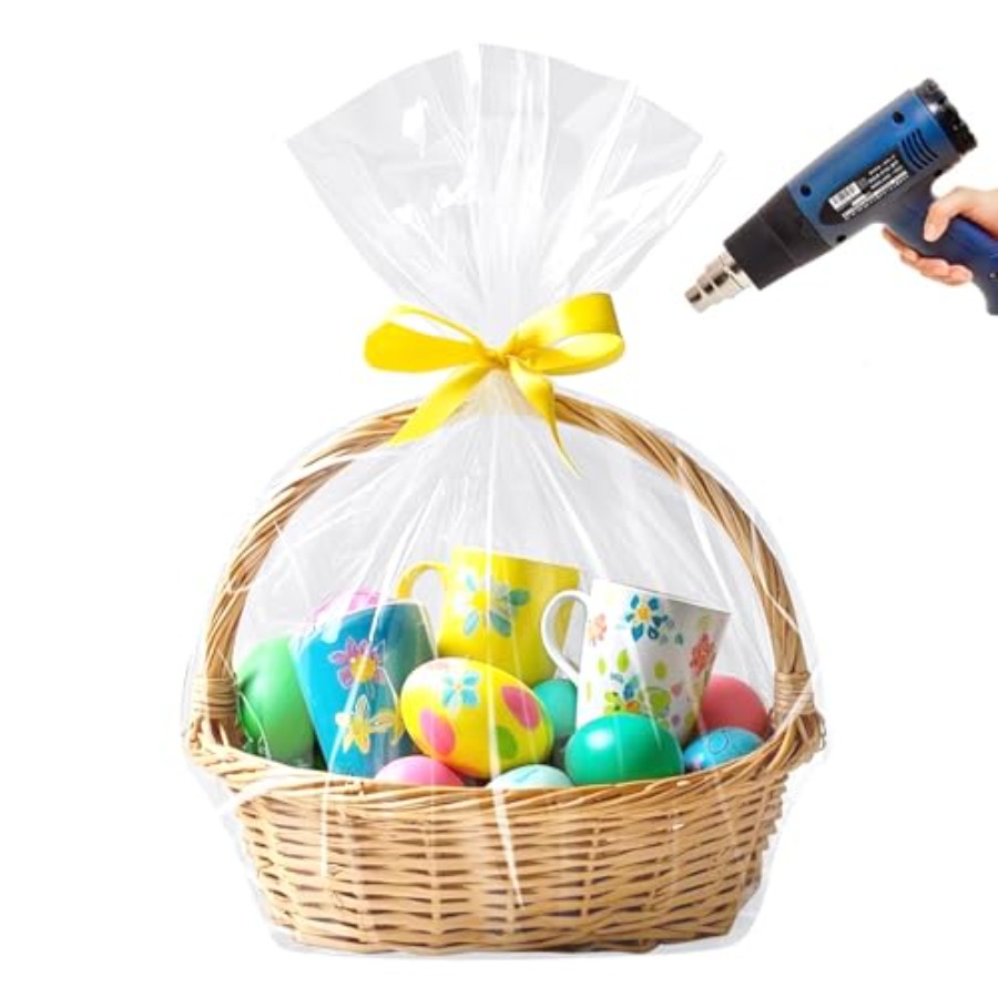 Paasmand Cellofaan krimpzakken - Cellophane Wrap Clear recensie en prijs